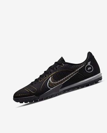 Nike Mercurial Vapor 14 Academy TF Negros Metal Plateados Grises Metal Dorados | MX 4570